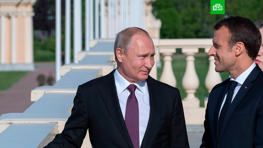 Макрон анонсировал предстоящие переговоры с Путиным