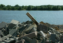 В Жуковском с ведома властей уничтожено озеро и завалена мусором Москва-река