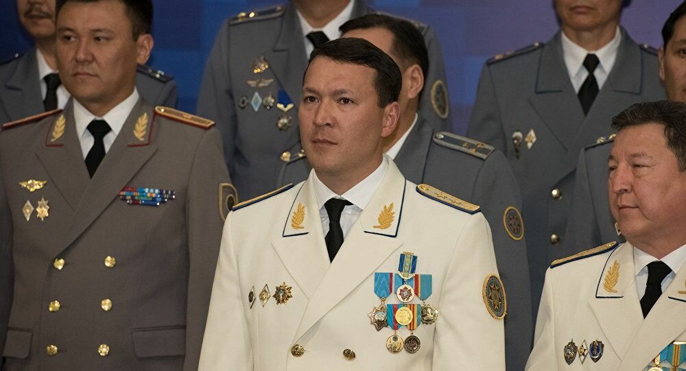 43-летний Самат Абиш, первый заместитель председателя Комитета национальной безопасности Казахстана, сын брата Назарбаева