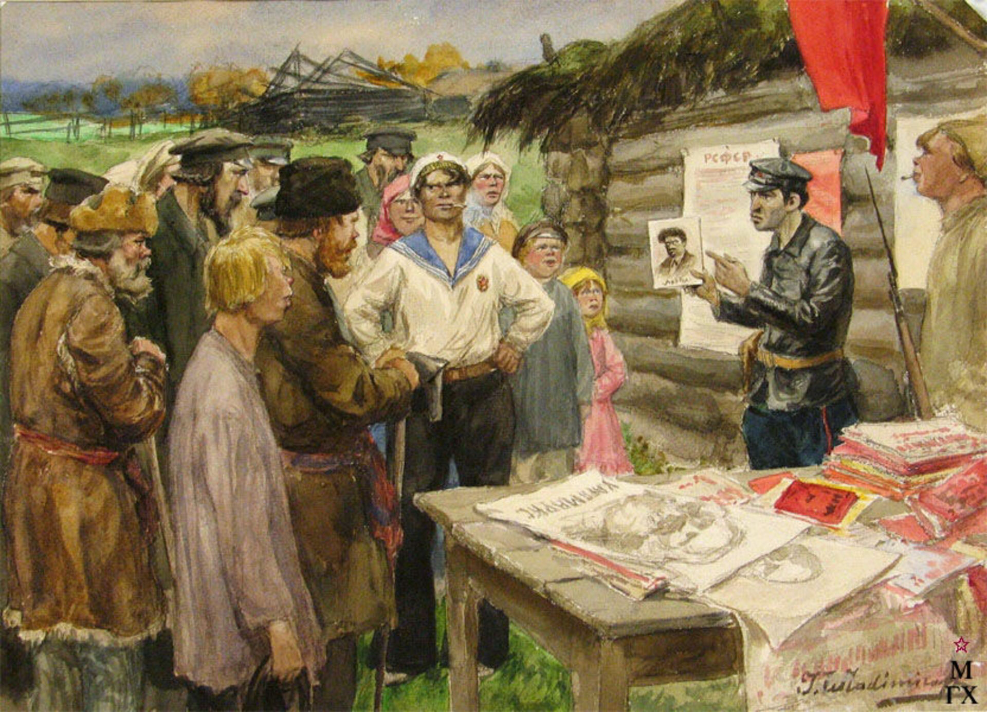 Произведения 30 годов 20 века. Ивана Алексеевича Владимирова (1869 - 1947).
