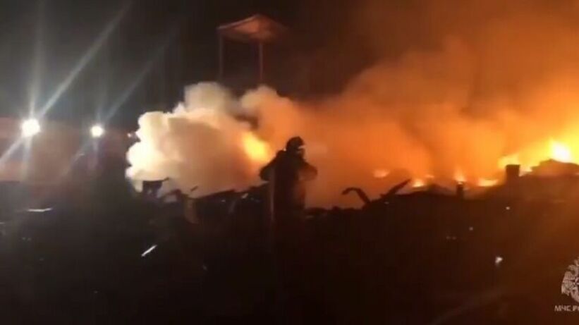 В Севастополе семь строителей трассы «Таврида» погибли при пожаре в бытовках