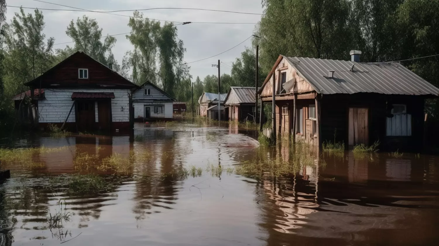 В этом году паводки в России принесли особенно много бед
