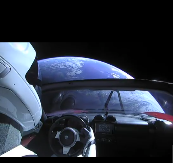 Автомобиль Илона Маска официально зарегистрирован как спутник
