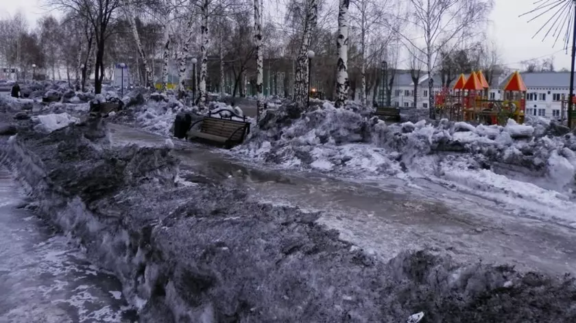 Черный снег Кузбасса