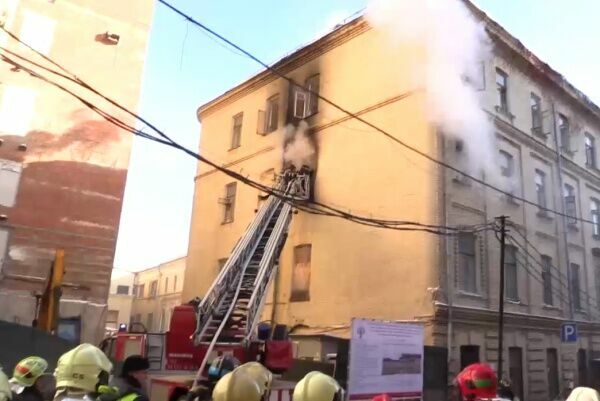 Пожар в здании консерватории имени Чайковского потушен