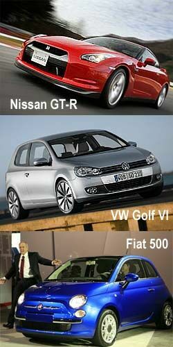 Лучшие автомобили -2009: Nissan GT-R и VW  Golf  VI
