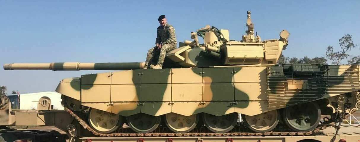 Российские танки Т-90С прибыли в Ирак