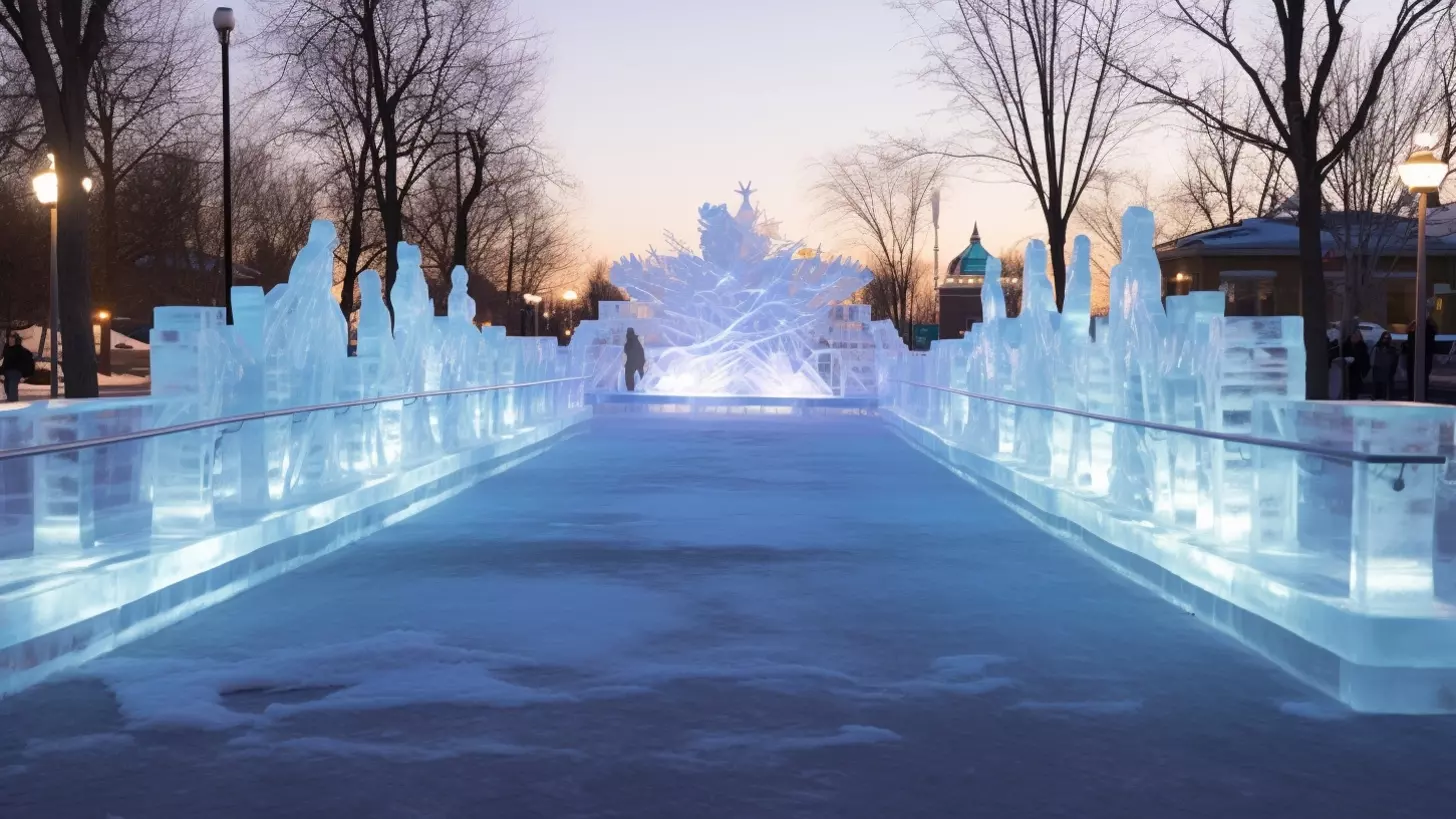 Каток «Серебряный лёд» в Измайловском парке открылся для посетителей парка 24 ноября