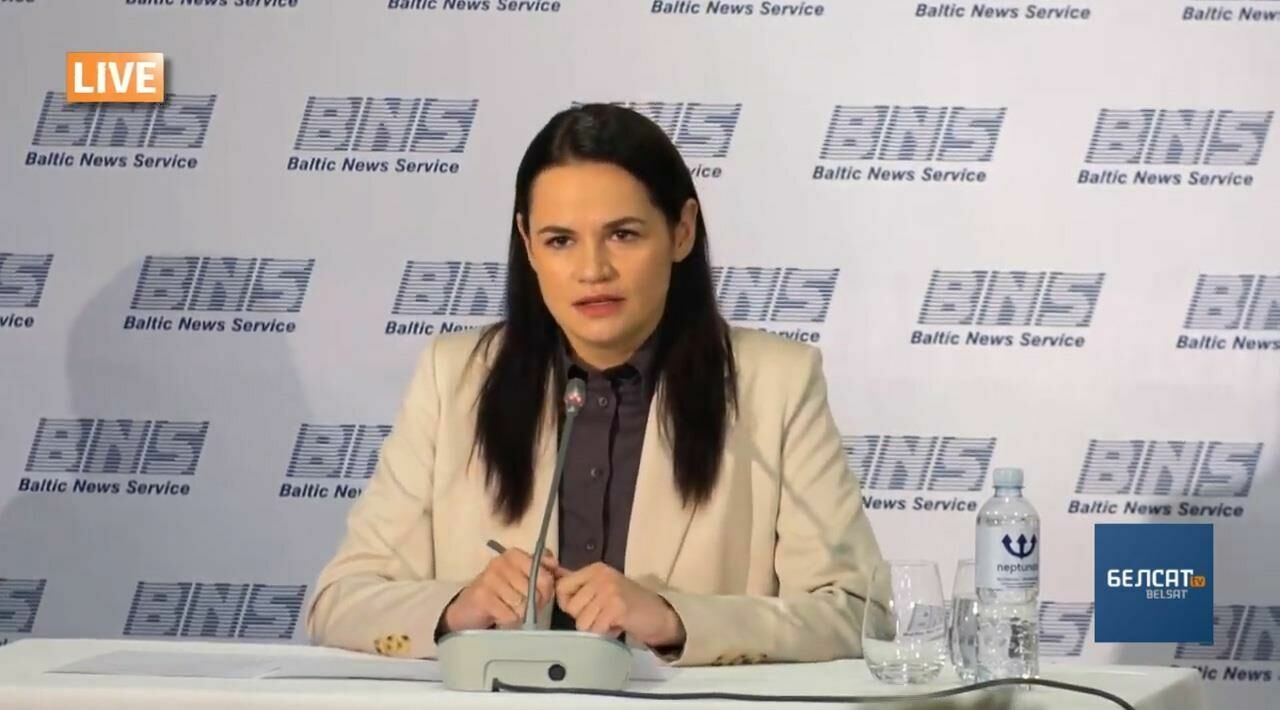 Тихановская заявила, что белорусы не простят насилие нынешней власти