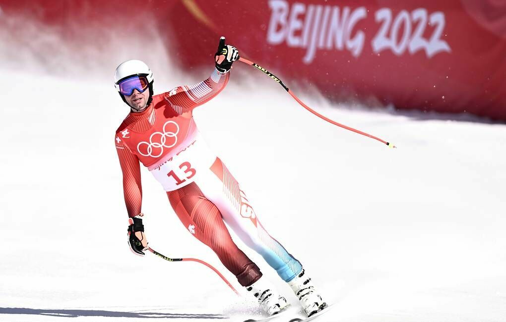 Горнолыжник Беат Фойц из Швейцарии взял золото в скоростном спуске на Олимпиаде