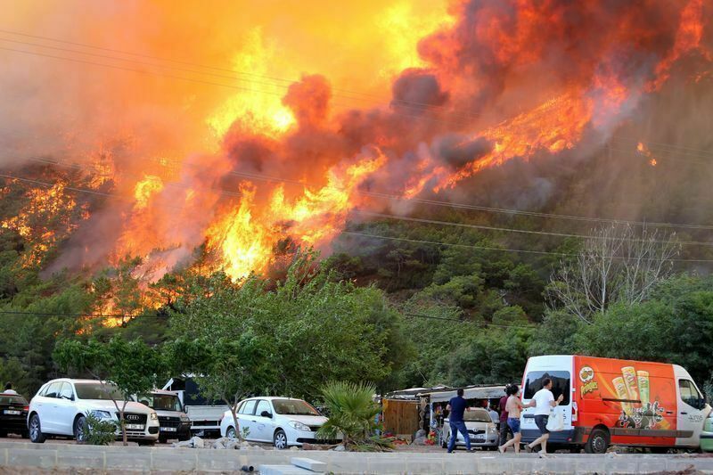 В Турции разбился самолет из РФ, направленный для борьбы с лесными пожарами