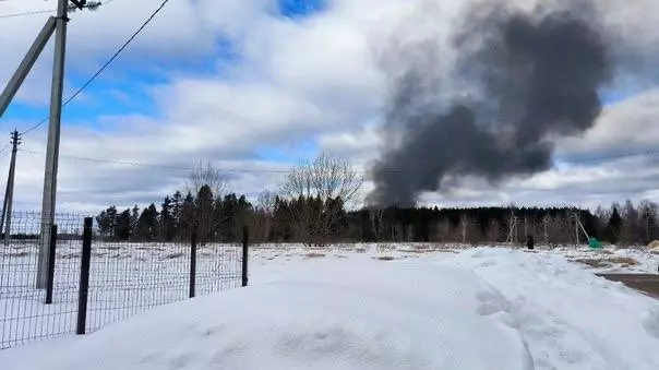 Самолет Ил-76 разбился в Ивановской области при заходе на посадку.