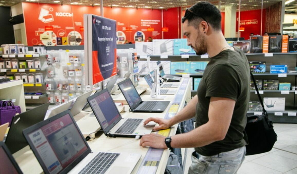В России снизились продажи ноутбуков