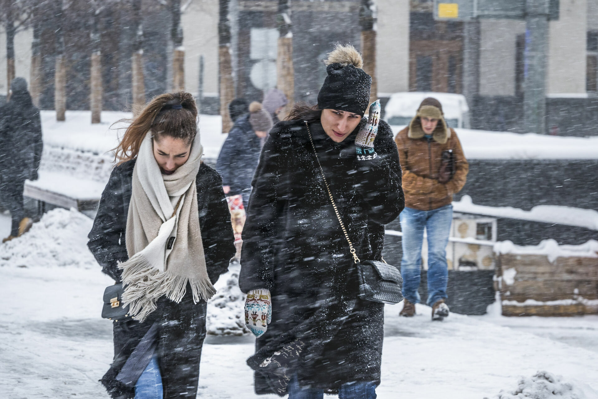 Москва продолжает бить рекорды холода