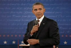Барак Обама одержал победу над Миттом Ромни во втором раунде дебатов