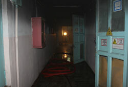 В телецентре Владивостока случился пожар