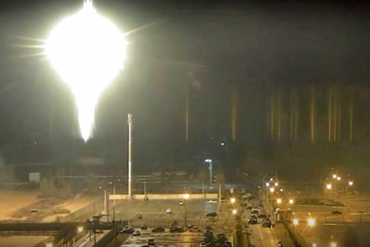 Мэр украинского Энергограда прокомментировал пожар на Запорожской АЭС