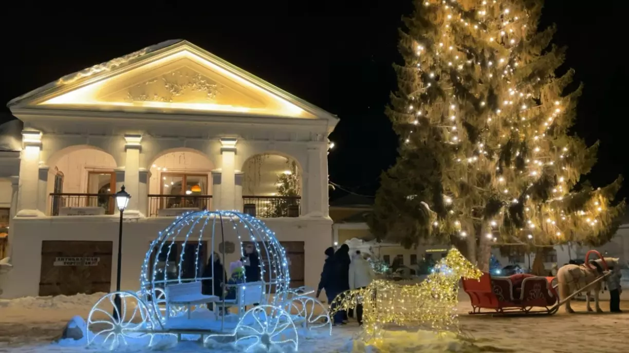 Суздаль получил официальный статус «Новогодней столицы России» 2023-2024