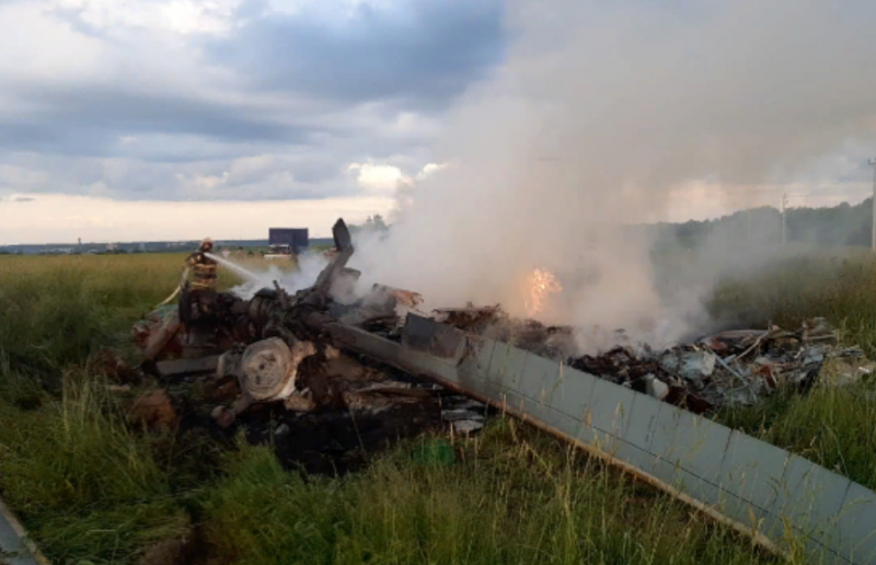 Причиной катастрофы Ми-8 в Ленинградской области называют отказ двигателя