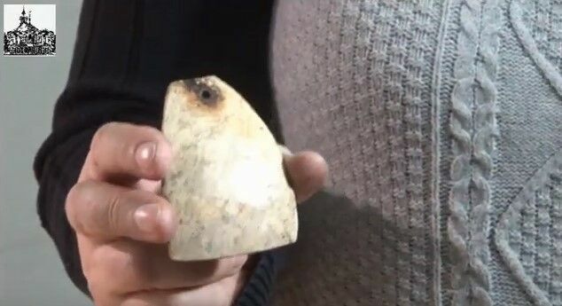 Лечебный амулет из черепа человека нашли при раскопках в Азове (Видео)