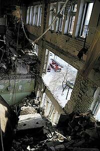 Кислородный баллон взорвал больницу в Луганске