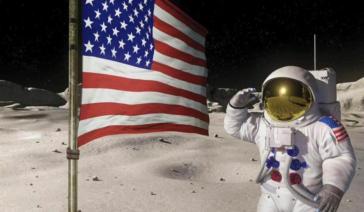 Американцы уже были на Луне