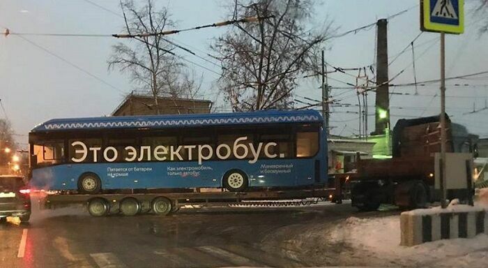 В Москве из-за морозов не вышли на маршруты электробусы