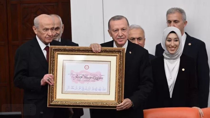 Эрдоган вступил в должность президента Турции