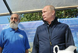 Путин совершил погружение к затонувшему фрегату «Олег»