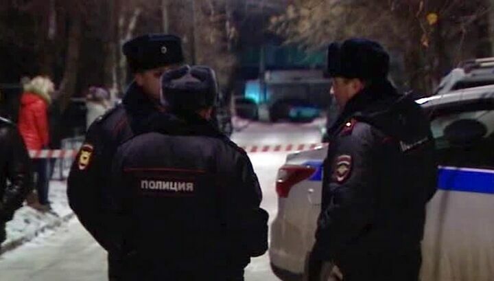 Взрыв на автобусной остановке в Москве зафиксировала камера наблюдения