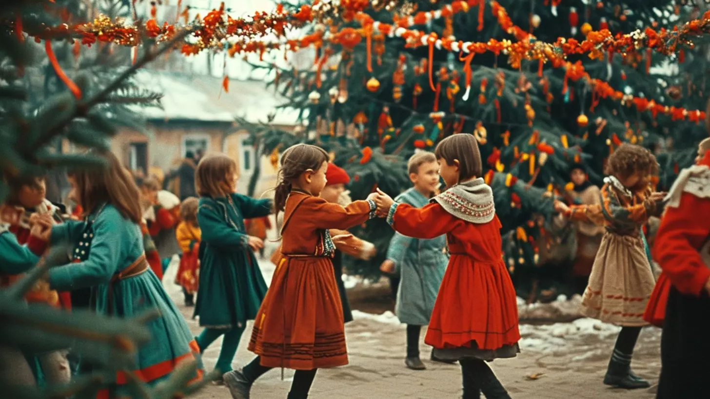 Со времен Петра Первого Новый год в России праздновался 1 января