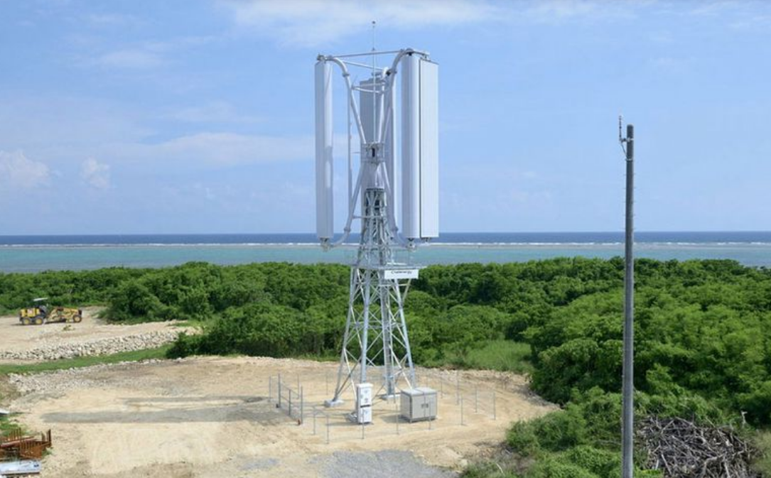 В Японии создали ветрогенератор, собирающий энергию тайфунов