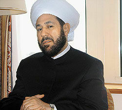 Верховный муфтий Сирии д-р Ахмад Бадр Аль-Дин Хассун
