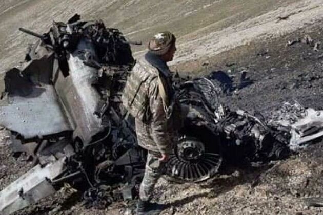Азербайджан признал потерю штурмовика Су-25 в ходе боев за Нагорный Карабах
