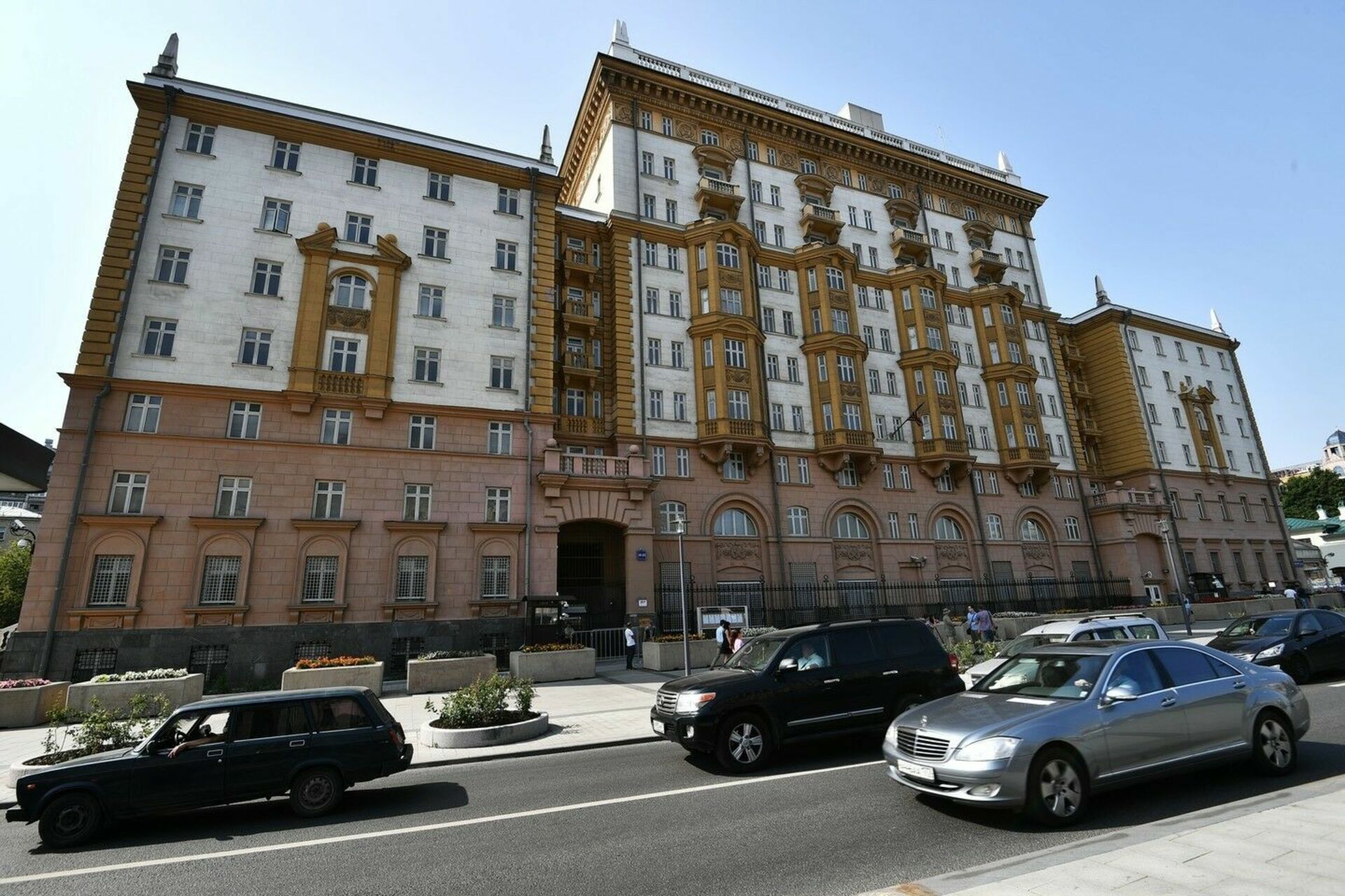 Новое здание посольства сша в москве