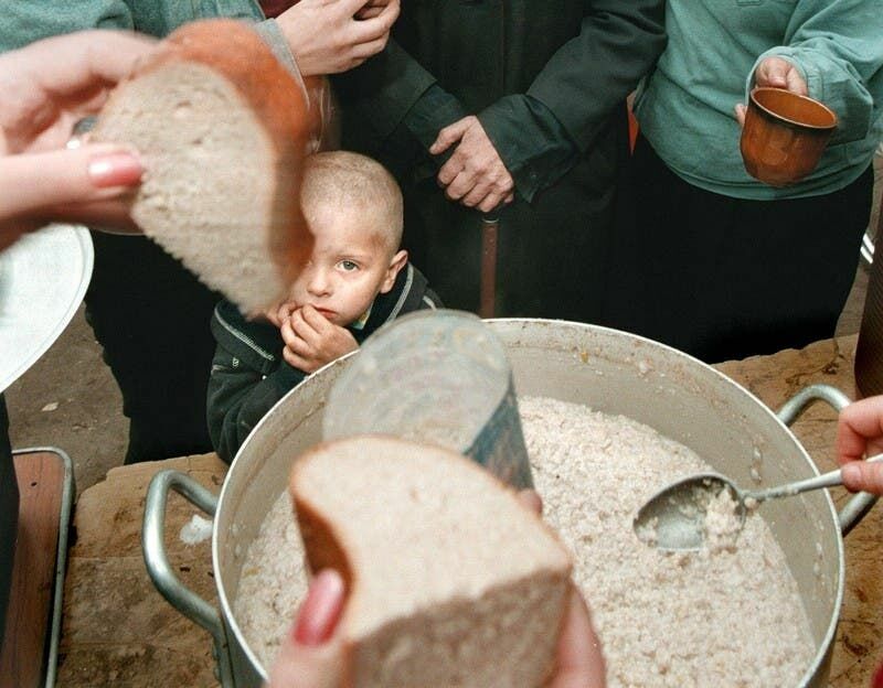 Не хуже, чем у других: голодных в России много, но меньше, чем в Европе и Америке