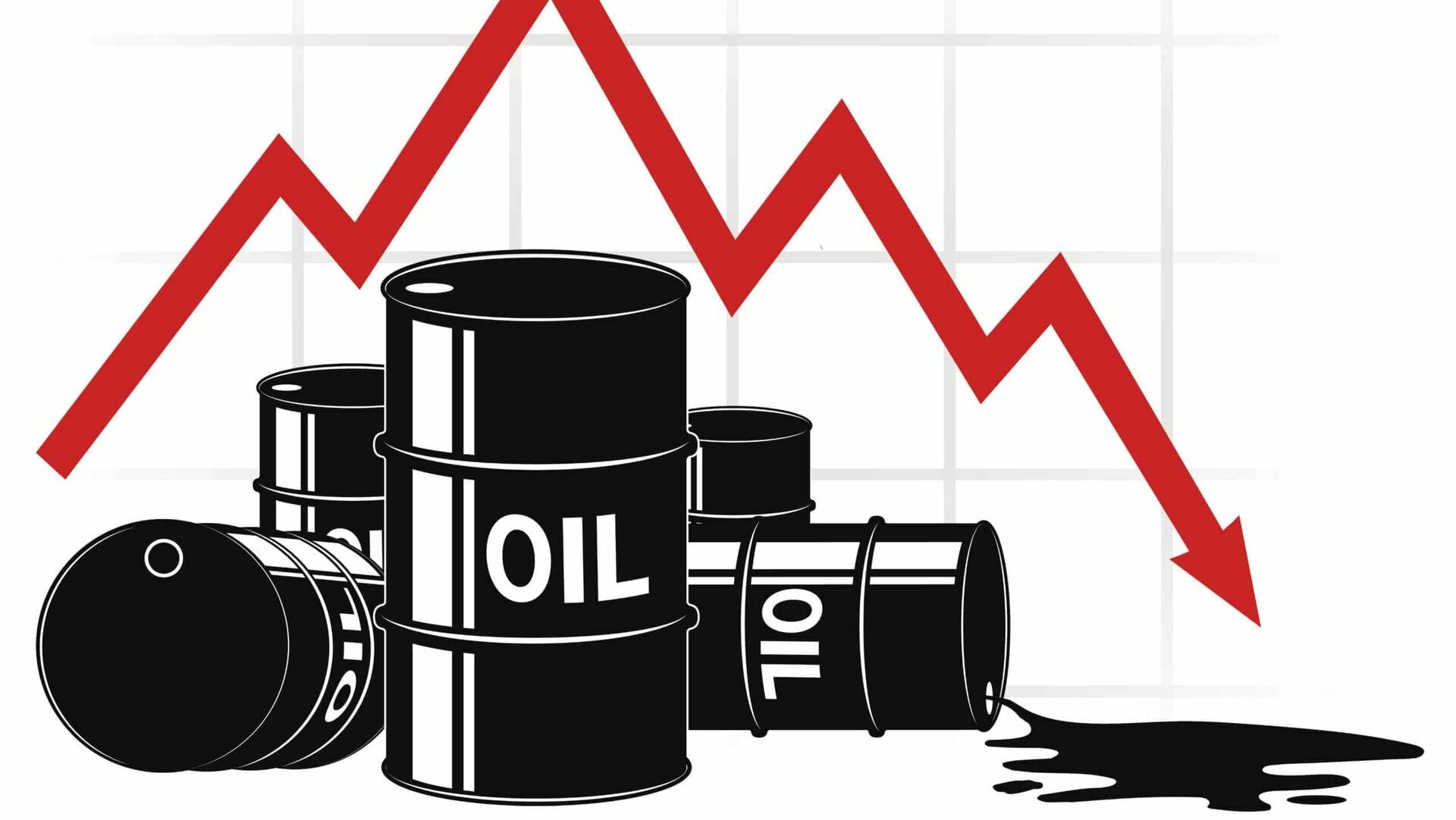 Нефтяные доходы России падают до кризисных отметок
