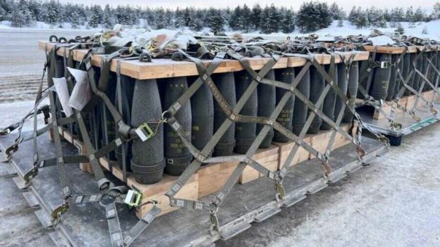 Украина получила от Норвегии очередную партию артиллерийских снарядов