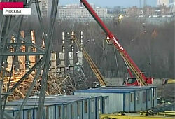 В Москве рухнуло семиэтажное здание-самострой, есть жертвы