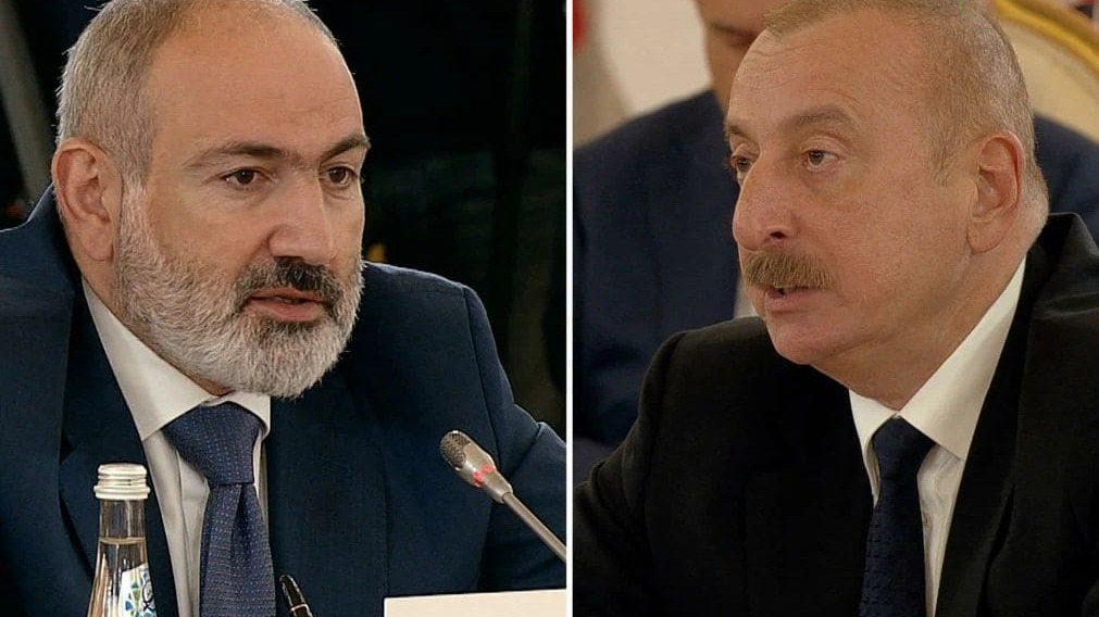 Никол Пашинян и Ильхам Алиев