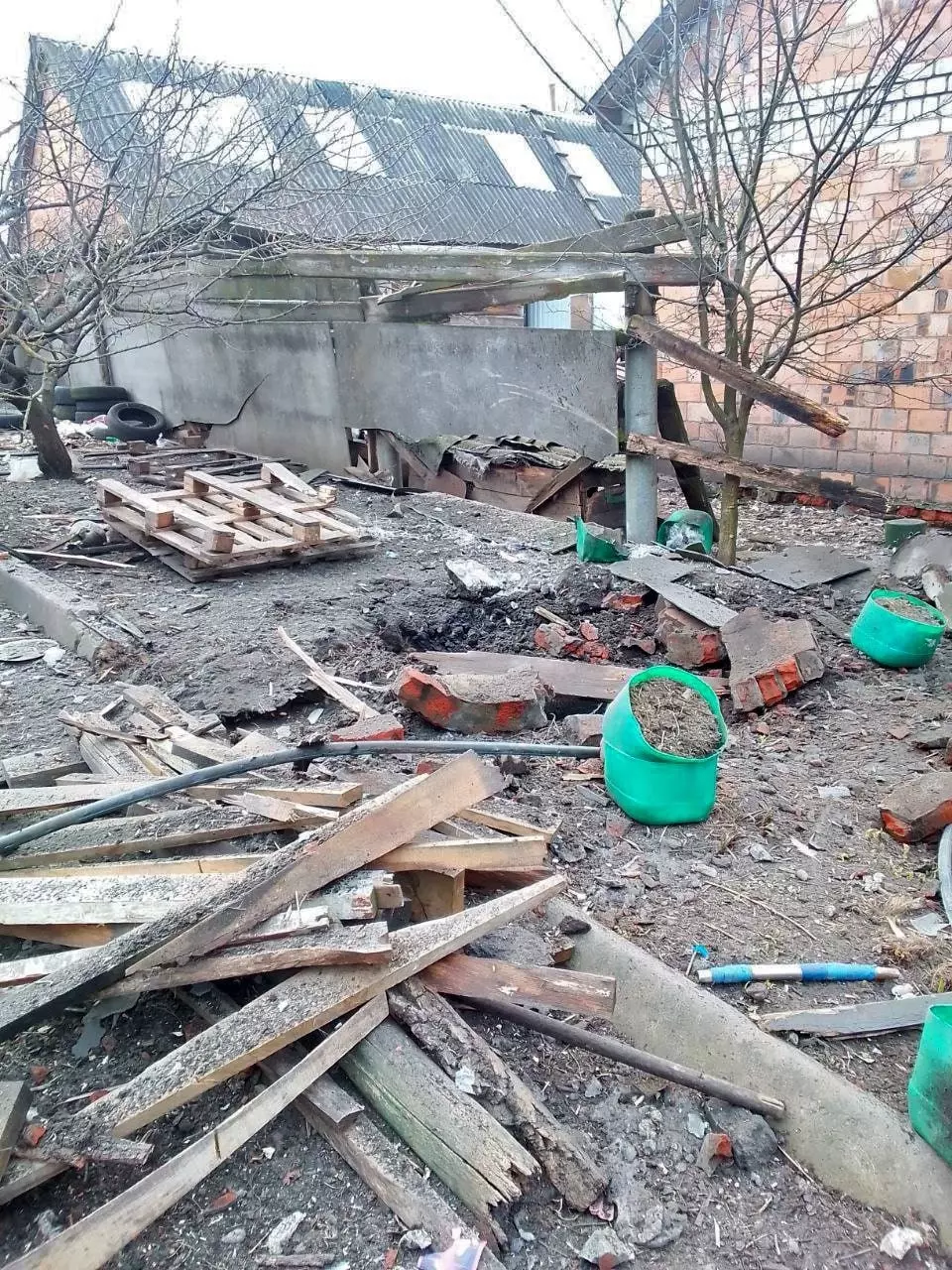 Со стороны Украины обстреляно село Гордеевка Кореневского района.