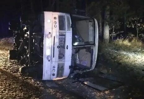В Нижегородской области при аварии с автобусом пострадали 11 человек