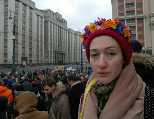 Антивоенный митинг в центре Москвы окончился задержаниями