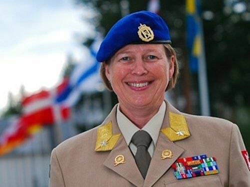 Кристин Лунд - Командующий Вооруженными силами Организации Объединенных Наций по поддержанию мира на Кипре 