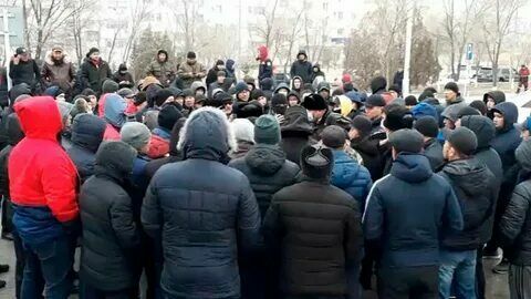 В Казахстане задержали протестующих против подорожания газа