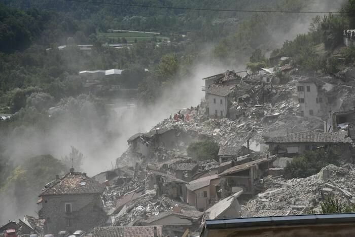 Италия выделит 50 млн евро на борьбу с последствиями землетрясения