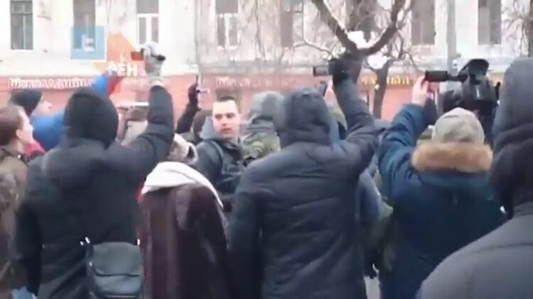 В Москве прошла несогласованная акция, задержаны около 40 человек