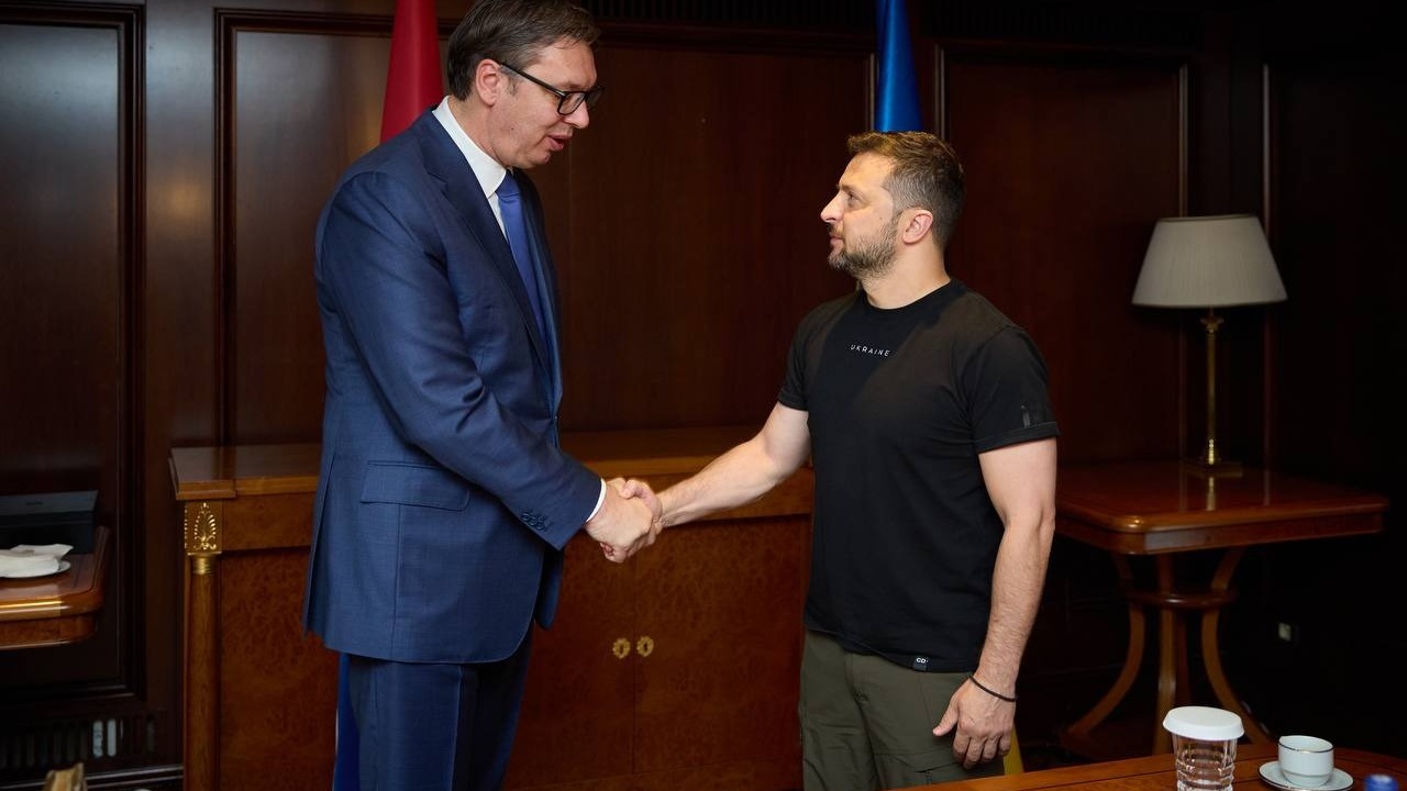 Зеленский назвал «продуктивной» прошедшую встречу с президентом Сербии