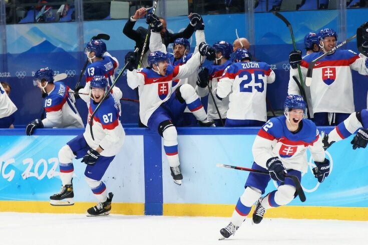 Сборная Словакии по хоккею второй раз в истории вышла в полуфинал Олимпиады