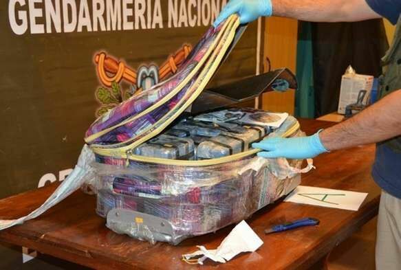 В Аргентине сожгли 400 кг «российского» кокаина